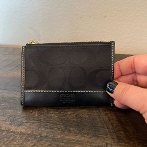 Coach card case/coin purse